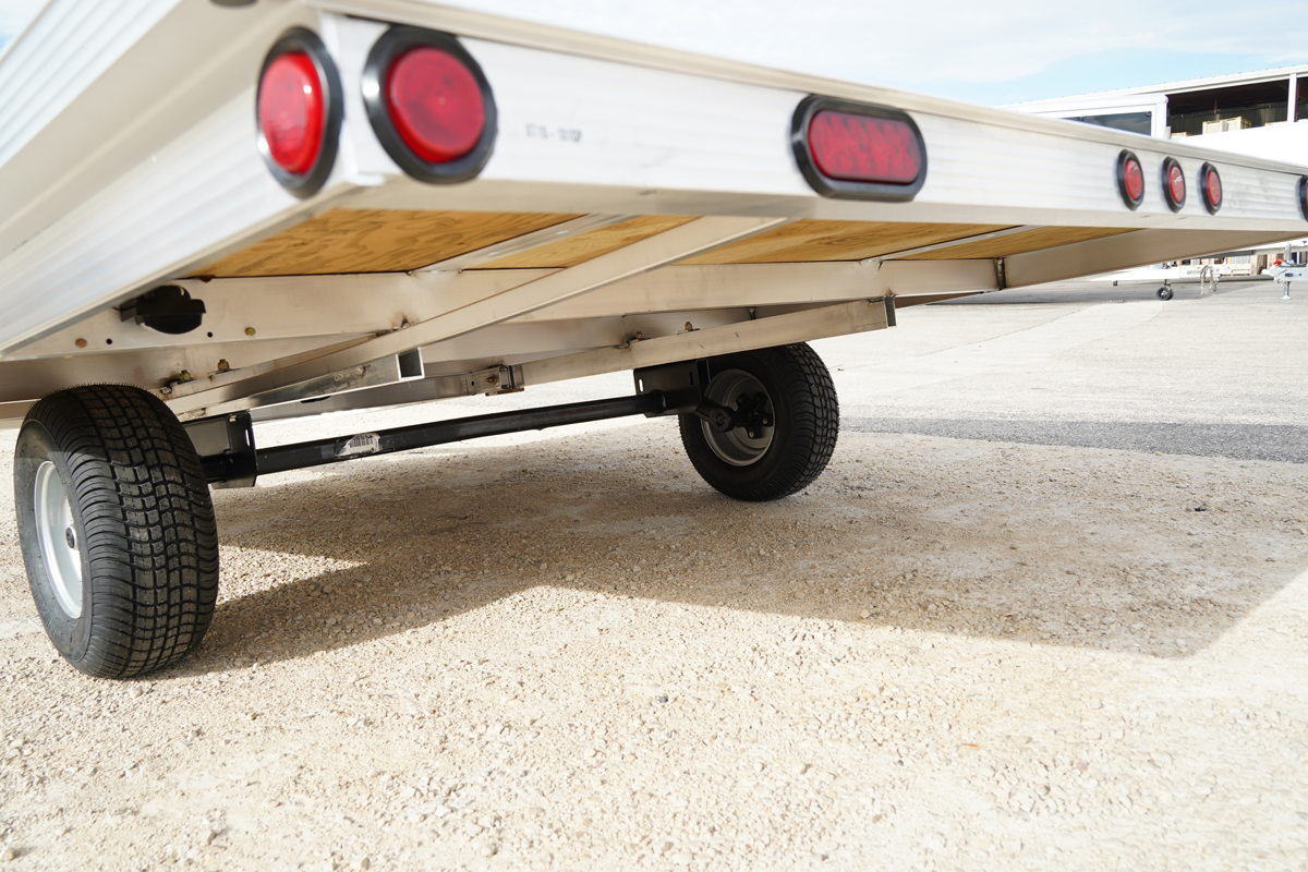 Triton Open Snow XT-QP Series - Aluminum Trailers for 1-2 Sleds